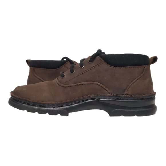 BIRKENSTOCK Mens 6-6.5/39 Brown Leather Derby Shoes Germany